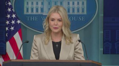 Watch Live: White House holds briefing as it warns of mass layoffs as government shutdown continues