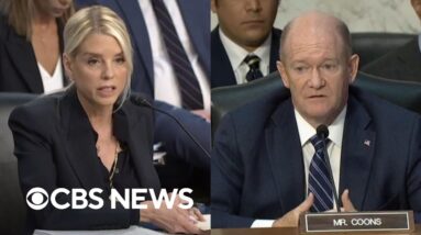 Watch: Pam Bondi declines to comment on legal justification for Venezuela boat strikes