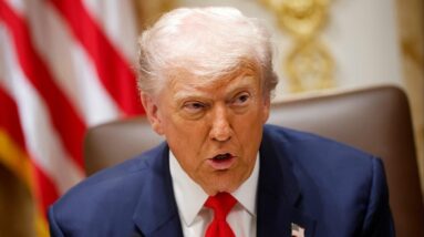 Watch: Trump takes questions in bilateral meeting with Argentina's President Javier Milei