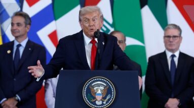 Trump delivers remarks after signing Gaza peace declaration with Middle East leaders