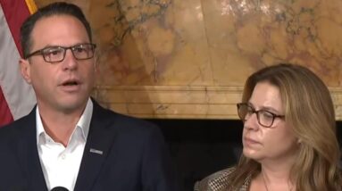 Pennsylvania Gov. Shapiro reacts to guilty plea of man who lit his mansion on fire