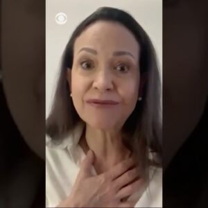 María Corina Machado reflects on receiving the Nobel Peace Prize #shorts