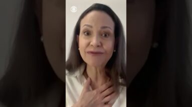 María Corina Machado reflects on receiving the Nobel Peace Prize #shorts