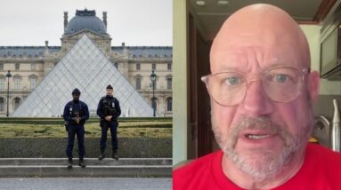 Convicted jewel thief Larry Lawton reacts to Louvre Heist