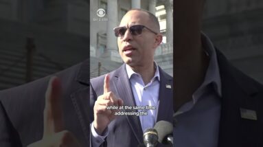 Hakeem Jeffries blamed Republicans, Trump for ongoing government shutdown #shorts