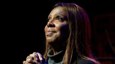 New York AG Letitia James makes first public appearance since federal indictment