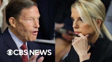 Watch: Blumenthal asks Bondi about conversations with Trump before Comey's indictment