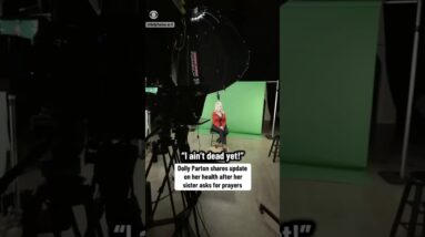 Dolly Parton shares health update after her sister asks for prayers: "I ain't dead yet!" #shorts