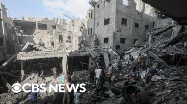 Israel says Gaza ceasefire back on after airstrikes