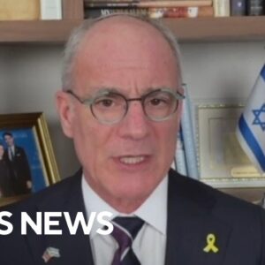 Israeli ambassador to U.S. on how Hamas peace deal came together