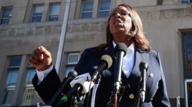 Letitia James speaks out after pleading not guilty in mortgage fraud case