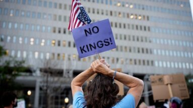 Millions take part in "No Kings" protests across the U.S.