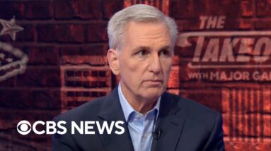 Government shutdown is "purely political," former Speaker Kevin McCarthy says
