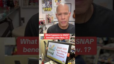 SNAP recipients will stop receiving benefits on Nov. 1 due to the government shutdown #shorts