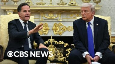 Takeaways from Trump meeting with NATO chief over Russia-Ukraine war