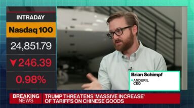 Tensions With China Are Not Ending, Anduril CEO Says