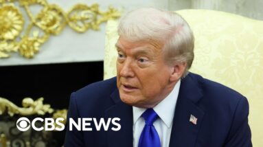 Trump threatens federal layoffs in meeting with Canada's Carney about tariffs