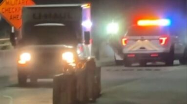 Witness describes tense scene as officers shot at U-Haul during protests
