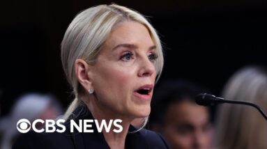 Attorney General Pam Bondi testifies at Senate hearing on DOJ leadership