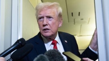 Trump says Ukraine's Donbas region should be "cut the way it is"