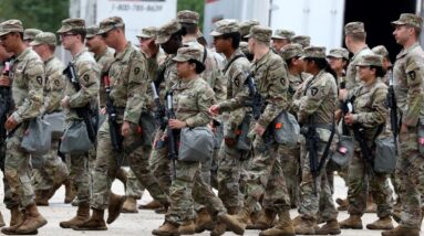 Where does the deployment of National Guard troops stand?