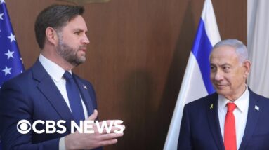 Why Vance is in Israel