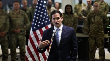 Rubio meets with U.S. military in Middle East as it monitors Israel-Hamas ceasefire