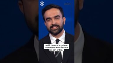 Zohran Mamdani hits back at Andrew Cuomo during mayoral debate #shorts