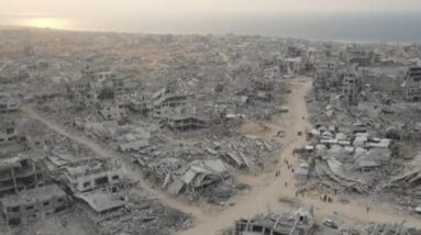 A look inside Gaza depicts utter destruction as fragile ceasefire holds