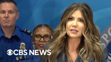 Noem announces $10,000 bonus checks for some TSA workers impacted by government shutdown