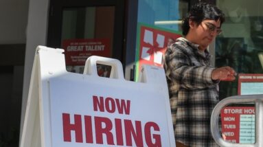 New jobs report beats expectations but the unemployment rate is still rising