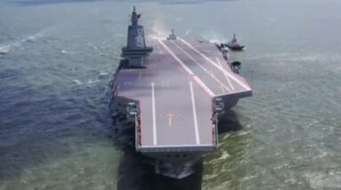 China unveils new aircraft carrier