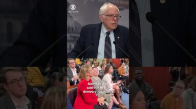 Bernie Sanders asked whether Democrats should embrace democratic socialism after Mamdani win #shorts