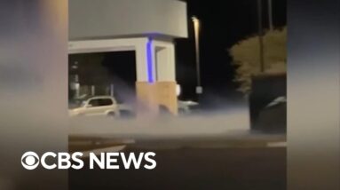 Dozens hospitalized after tanker truck spills ammonia in Oklahoma