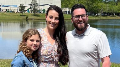 Gym owner didn't know if he'd "ever see again" after severe stroke at 36