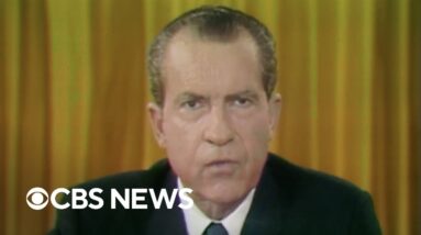 From the archives: President Nixon makes "silent majority" speech on Nov. 3, 1969