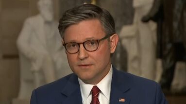 Speaker Mike Johnson calls shutdown "utterly pointless" after House passes funding bill