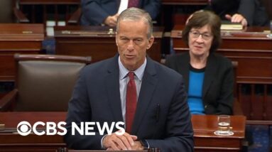 Watch: Thune says he's hopeful government shutdown will end ahead of vote on key funding bill
