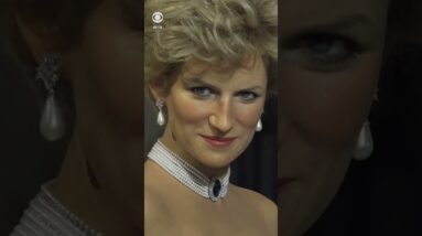Grévin Museum in Paris unveils wax sculpture of Princess Diana in her “revenge dress” #shorts