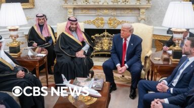 Trump blasts reporter during crown prince meeting for Saudi ties, Khashoggi and Epstein questions