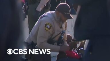 Protests and arrests erupt outside ICE facility in Broadview