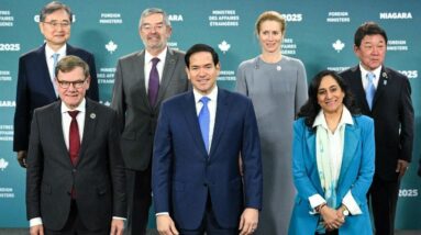 Rubio attends G7 meetings in Canada