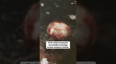 Russia’s Putin responds to Trump’s nuclear testing threat #shorts