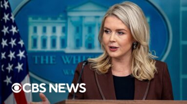 Watch Live: White House holds briefing as Trump approves 28-point Russia-Ukraine peace plan