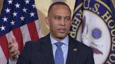 Jeffries slams Republicans amid possible Senate deal to end government shutdown