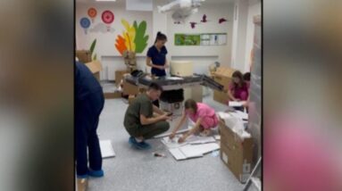 How Ukrainian children receive urgent medical care during the Russia war