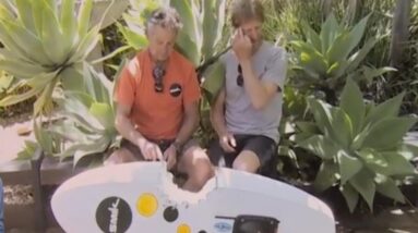Watch: Australian windsurfer survives vicious shark attack