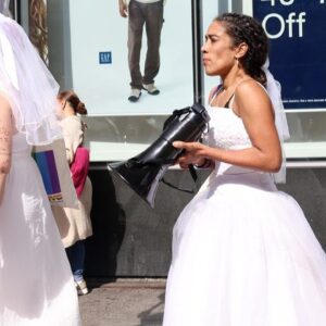 Drawing attention to domestic violence