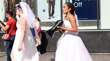 Drawing attention to domestic violence