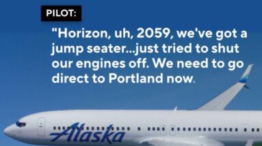 New audio reveals moments before off-duty pilot apparently on drugs tried to turn off jet's engines